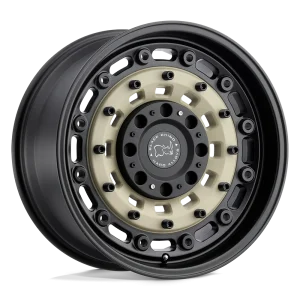 Black Rhino – ARSENAL – Desert Sand – 16″x8″ -10mm – All weather Wheels – 1680ARS-00078D78